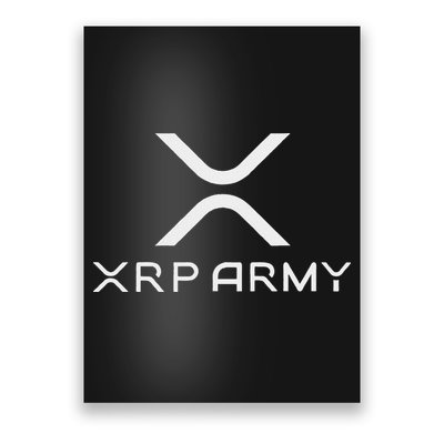Hodl Xrp Xrp Cryptocurrency Xrp Army Poster