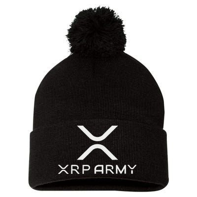 Hodl Xrp Xrp Cryptocurrency Xrp Army Pom Pom 12in Knit Beanie