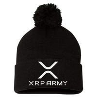 Hodl Xrp Xrp Cryptocurrency Xrp Army Pom Pom 12in Knit Beanie