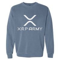 Hodl Xrp Xrp Cryptocurrency Xrp Army Garment-Dyed Sweatshirt