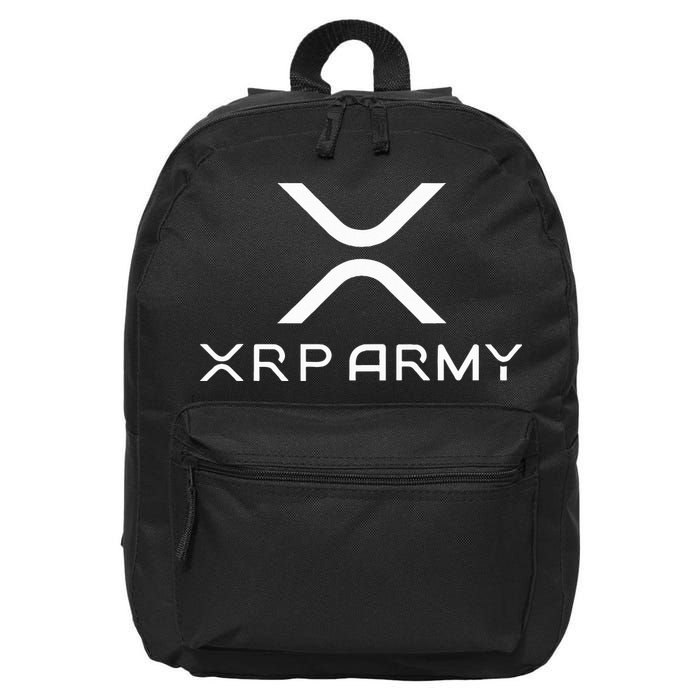 Hodl Xrp Xrp Cryptocurrency Xrp Army 16 in Basic Backpack