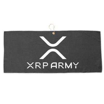 Hodl Xrp Xrp Cryptocurrency Xrp Army Large Microfiber Waffle Golf Towel