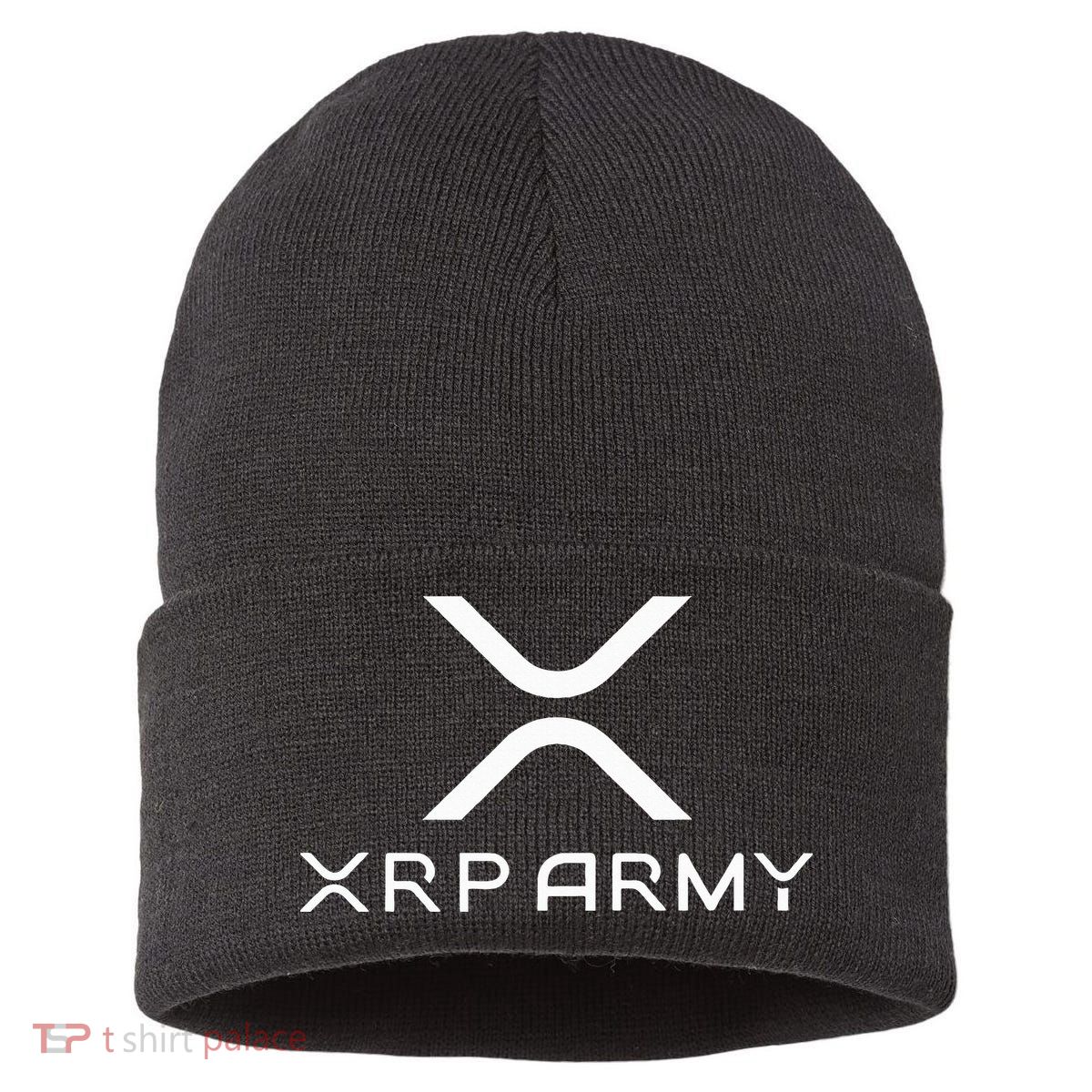 Hodl Xrp Xrp Cryptocurrency Xrp Army Sustainable Knit Beanie