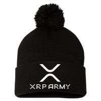 Hodl Xrp Xrp Cryptocurrency Xrp Army Pom Pom 12in Knit Beanie