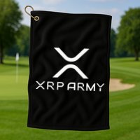 Hodl Xrp Xrp Cryptocurrency Xrp Army Golf Towel