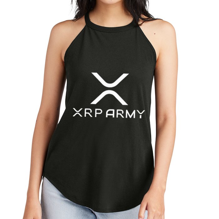 Hodl Xrp Xrp Cryptocurrency Xrp Army Women's Perfect Tri Rocker Tank