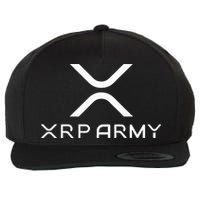 Hodl Xrp Xrp Cryptocurrency Xrp Army Wool Snapback Cap
