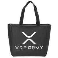 Hodl Xrp Xrp Cryptocurrency Xrp Army Zip Tote Bag