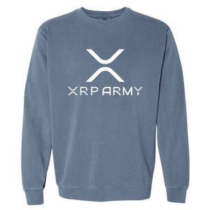 Hodl Xrp Xrp Cryptocurrency Xrp Army Garment-Dyed Sweatshirt