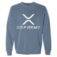 Hodl Xrp Xrp Cryptocurrency Xrp Army Garment-Dyed Sweatshirt