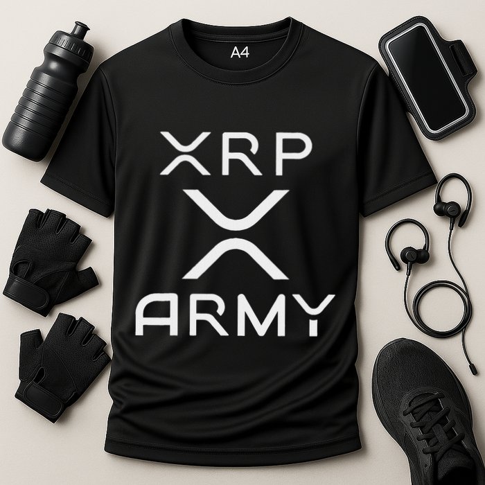 Hodl Xrp Xrp Cryptocurrency Xrp Army Performance Shirt
