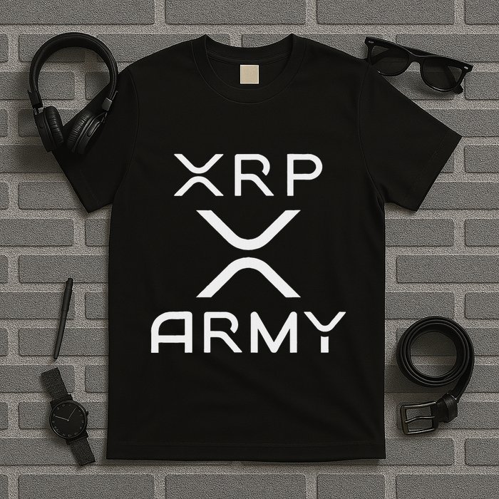Hodl Xrp Xrp Cryptocurrency Xrp Army T-Shirt