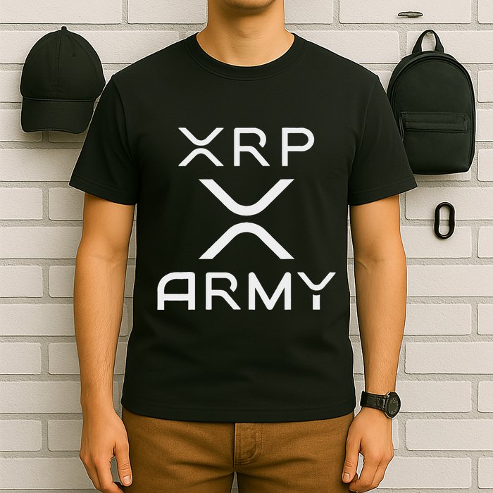 Hodl Xrp Xrp Cryptocurrency Xrp Army T-Shirt