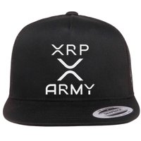 Hodl Xrp Xrp Cryptocurrency Xrp Army Flat Bill Trucker Hat