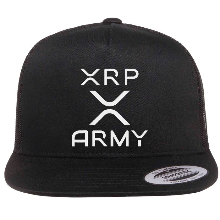 Hodl Xrp Xrp Cryptocurrency Xrp Army Flat Bill Trucker Hat