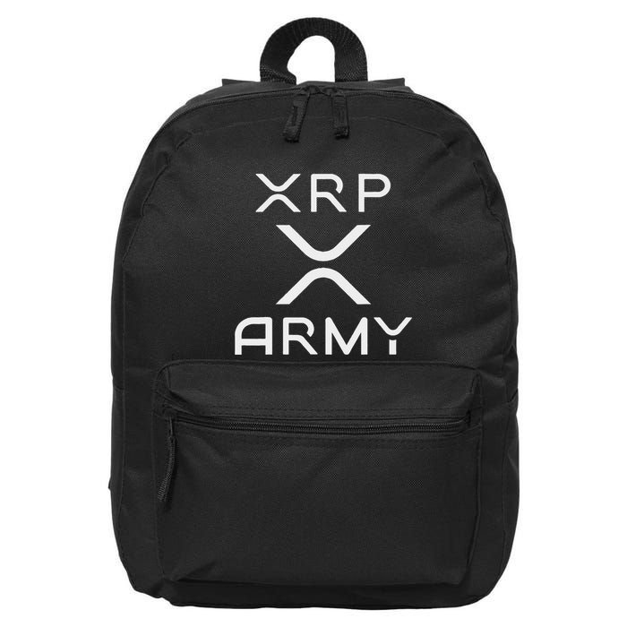 Hodl Xrp Xrp Cryptocurrency Xrp Army 16 in Basic Backpack