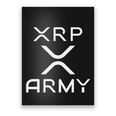 Hodl Xrp Xrp Cryptocurrency Xrp Army Poster