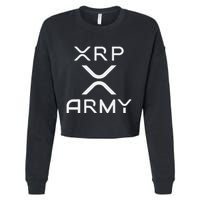 Hodl Xrp Xrp Cryptocurrency Xrp Army Cropped Pullover Crew
