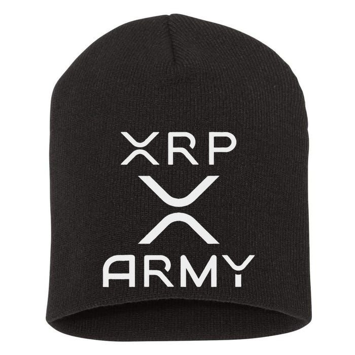 Hodl Xrp Xrp Cryptocurrency Xrp Army Short Acrylic Beanie