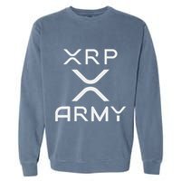 Hodl Xrp Xrp Cryptocurrency Xrp Army Garment-Dyed Sweatshirt