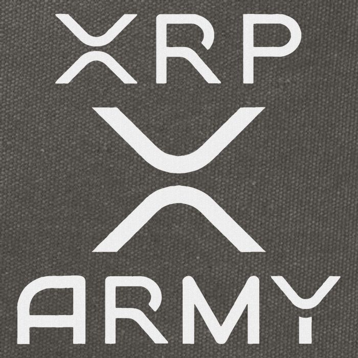 Hodl Xrp Xrp Cryptocurrency Xrp Army Cotton Canvas Backpack