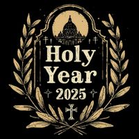 Holy Year 2025 Catholic Design Pilgrims Of Hope Women's V-Neck T-Shirt