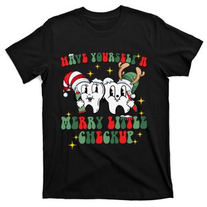 Have Yourself A Merry Little Christmas Teeth Detal Hygenist T-Shirt