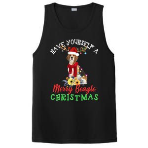 Have Yourself A Merry Beagle Christmas Cute Gift PosiCharge Competitor Tank