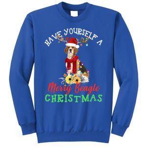 Have Yourself A Merry Beagle Christmas Cute Gift Sweatshirt