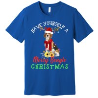 Have Yourself A Merry Beagle Christmas Cute Gift Premium T-Shirt