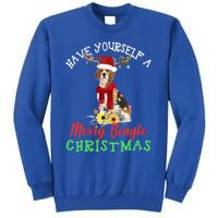 Have Yourself A Merry Beagle Christmas Cute Gift Tall Sweatshirt