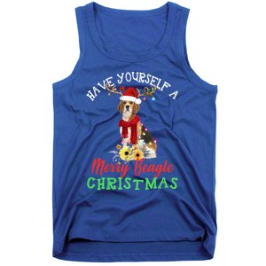 Have Yourself A Merry Beagle Christmas Cute Gift Tank Top