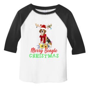 Have Yourself A Merry Beagle Christmas Cute Gift Toddler Fine Jersey T-Shirt