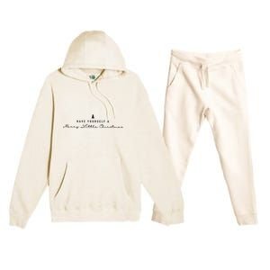 Have Yourself A Merry Christmas Premium Hooded Sweatsuit Set