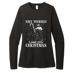 Have Yourself A Harry Little Christmas Ugly Sweater Womens CVC Long Sleeve Shirt