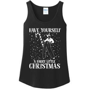 Have Yourself A Harry Little Christmas Ugly Sweater Ladies Essential Tank