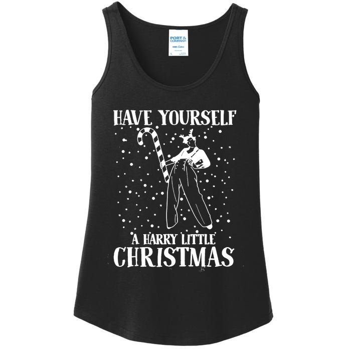 Have Yourself A Harry Little Christmas Ugly Sweater Ladies Essential Tank