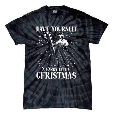 Have Yourself A Harry Little Christmas Ugly Sweater Tie-Dye T-Shirt