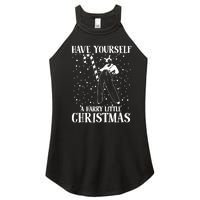 Have Yourself A Harry Little Christmas Ugly Sweater Women's Perfect Tri Rocker Tank