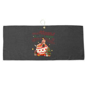 Have Yourself A Harry Little Christmas Large Microfiber Waffle Golf Towel