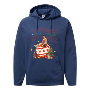 Have Yourself A Harry Little Christmas Performance Fleece Hoodie