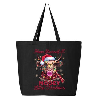 Have Yourself A Mooey Little Christmas 25L Jumbo Tote