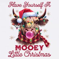 Have Yourself A Mooey Little Christmas Cool Comfort Performance Bucket Hat