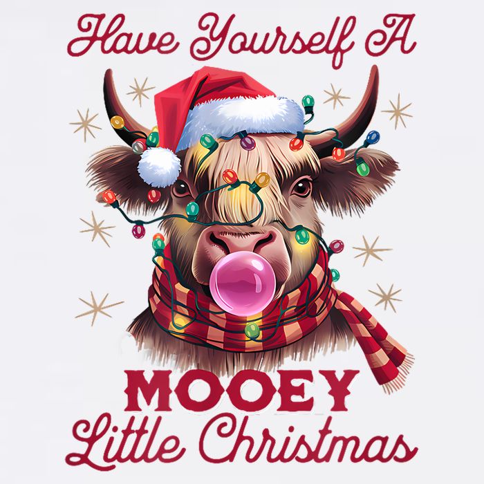 Have Yourself A Mooey Little Christmas Cool Comfort Performance Bucket Hat