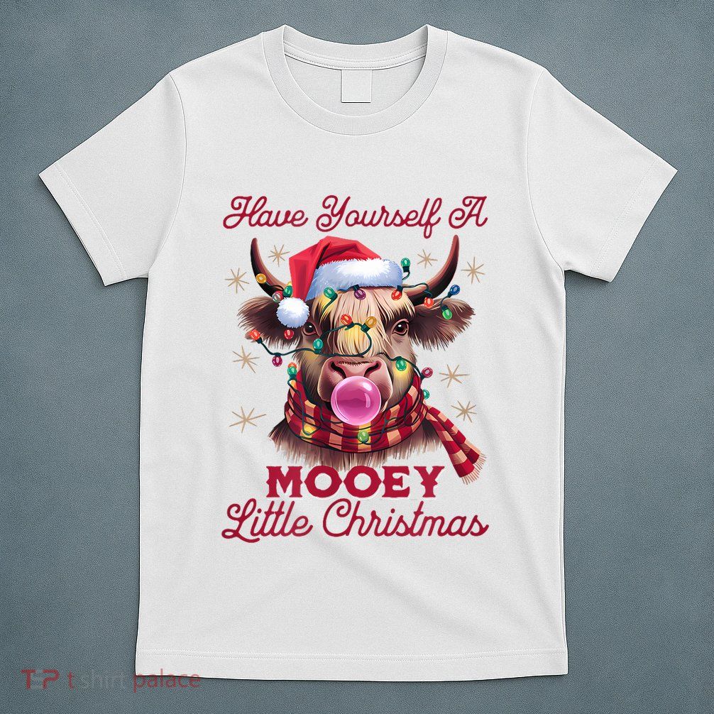 Have Yourself A Mooey Little Christmas T-Shirt