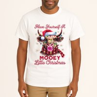 Have Yourself A Mooey Little Christmas Tall T-Shirt