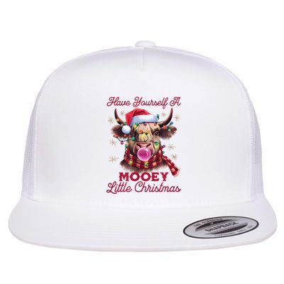Have Yourself A Mooey Little Christmas Flatbill Hat