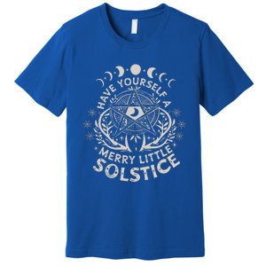 Have Yourself A Merry Little Solstice Yule Holiday Premium T-Shirt