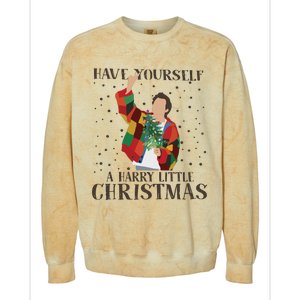 Have Yourself A Harry Little Christmas Colorblast Crewneck Sweatshirt