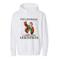 Have Yourself A Harry Little Christmas Garment-Dyed Fleece Hoodie